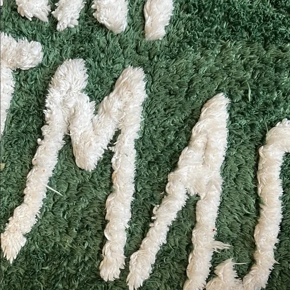 RAE DUNN Green Merry Christmas Bathroom Mat - Picture 6 of 8